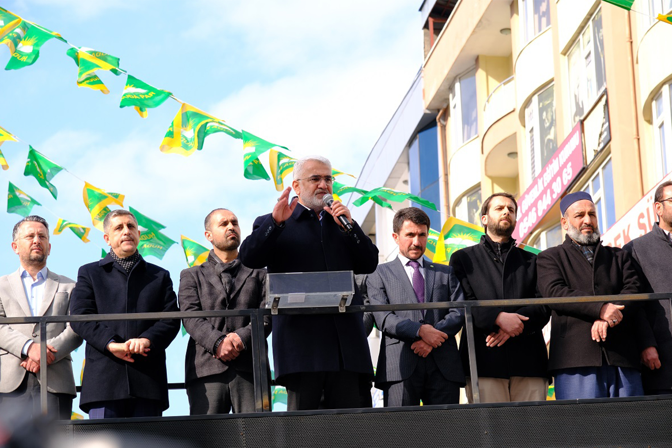 HÜDA PAR Genel Başkanı Yapıcıoğlu: Proje şahsiyetler milletin huzurunu kaçırmak istiyor