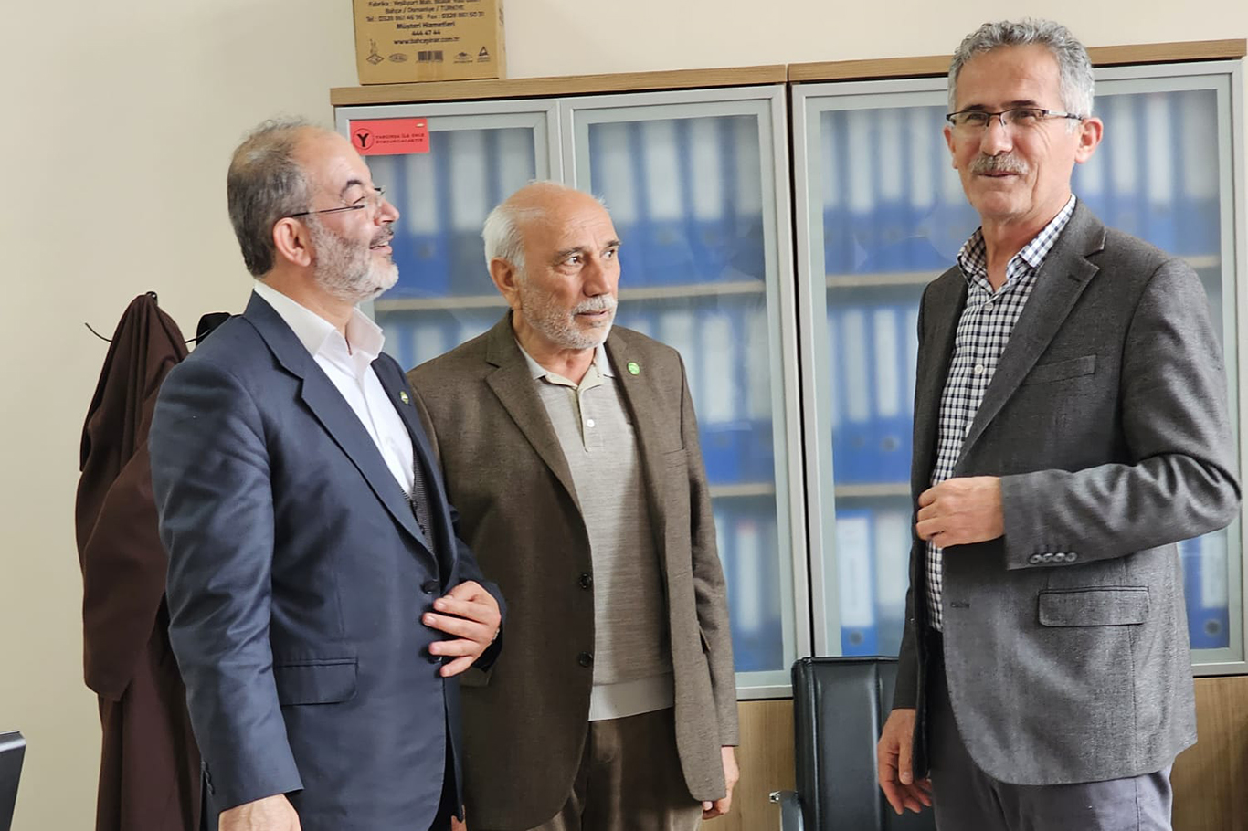 HÜDA PAR Adıyaman adayı Yetiş'ten kurum ziyaretleri  