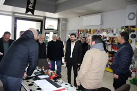 Ağrı'nın en genç belediye başkan adayı temaslarını sürdürüyor