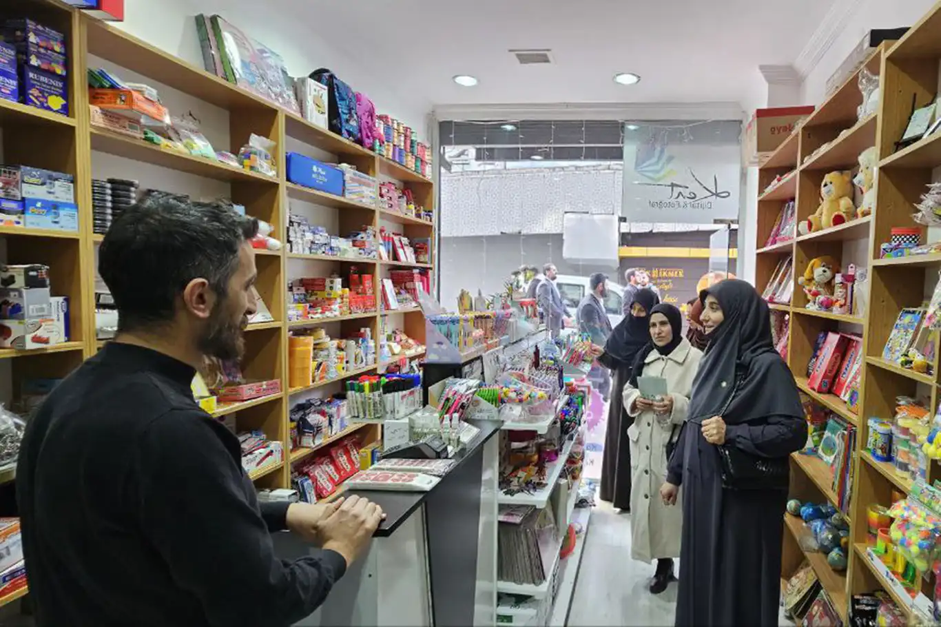 HÜDA PAR Çankaya Belediye Başkan Adayı Emine Alpsoy'dan esnaf ziyareti