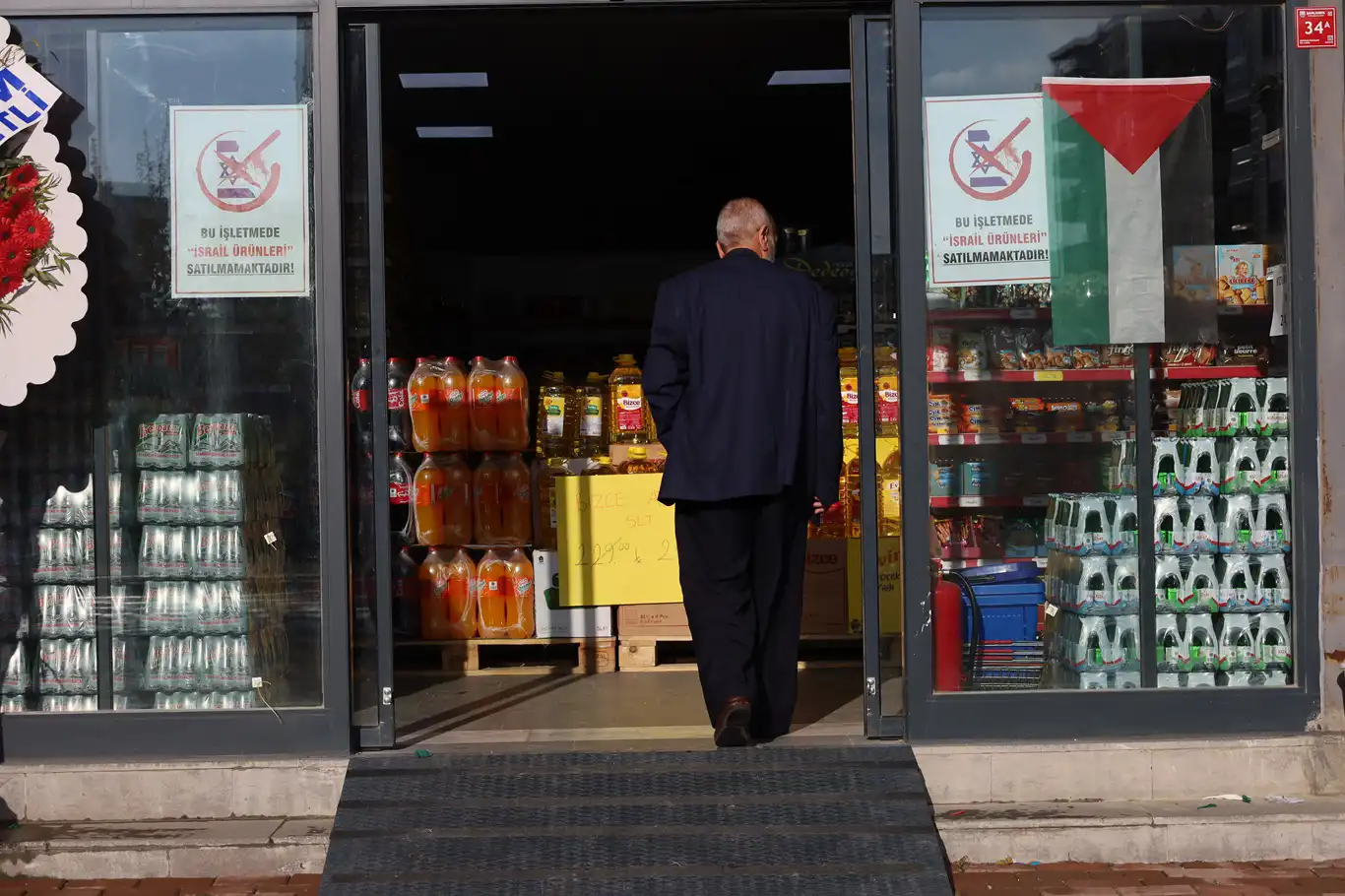 Şanlıurfa'da "Boykot" market açıldı Şanlıurfa'da "Boykot" market açıldı