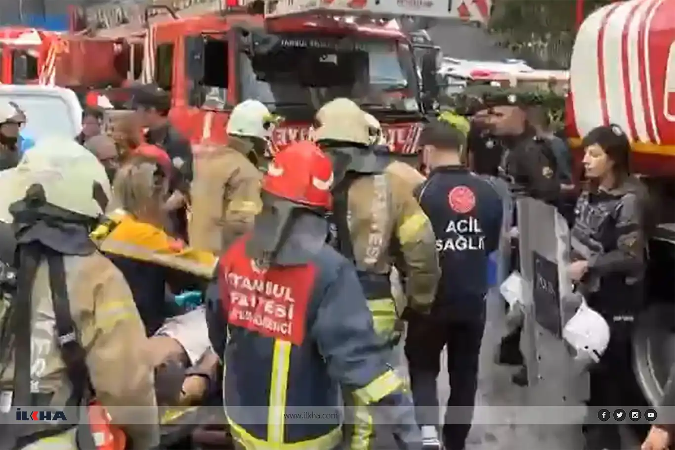At least 10 killed, 15 injured in Istanbul fire tragedy