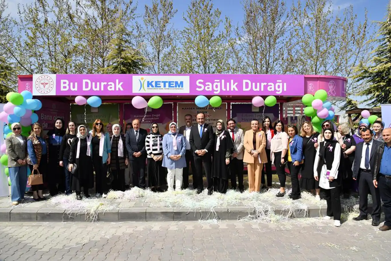 Malatya'da "KETEM" sağlık durağı açıldı Malatya'da "KETEM" sağlık durağı açıldı