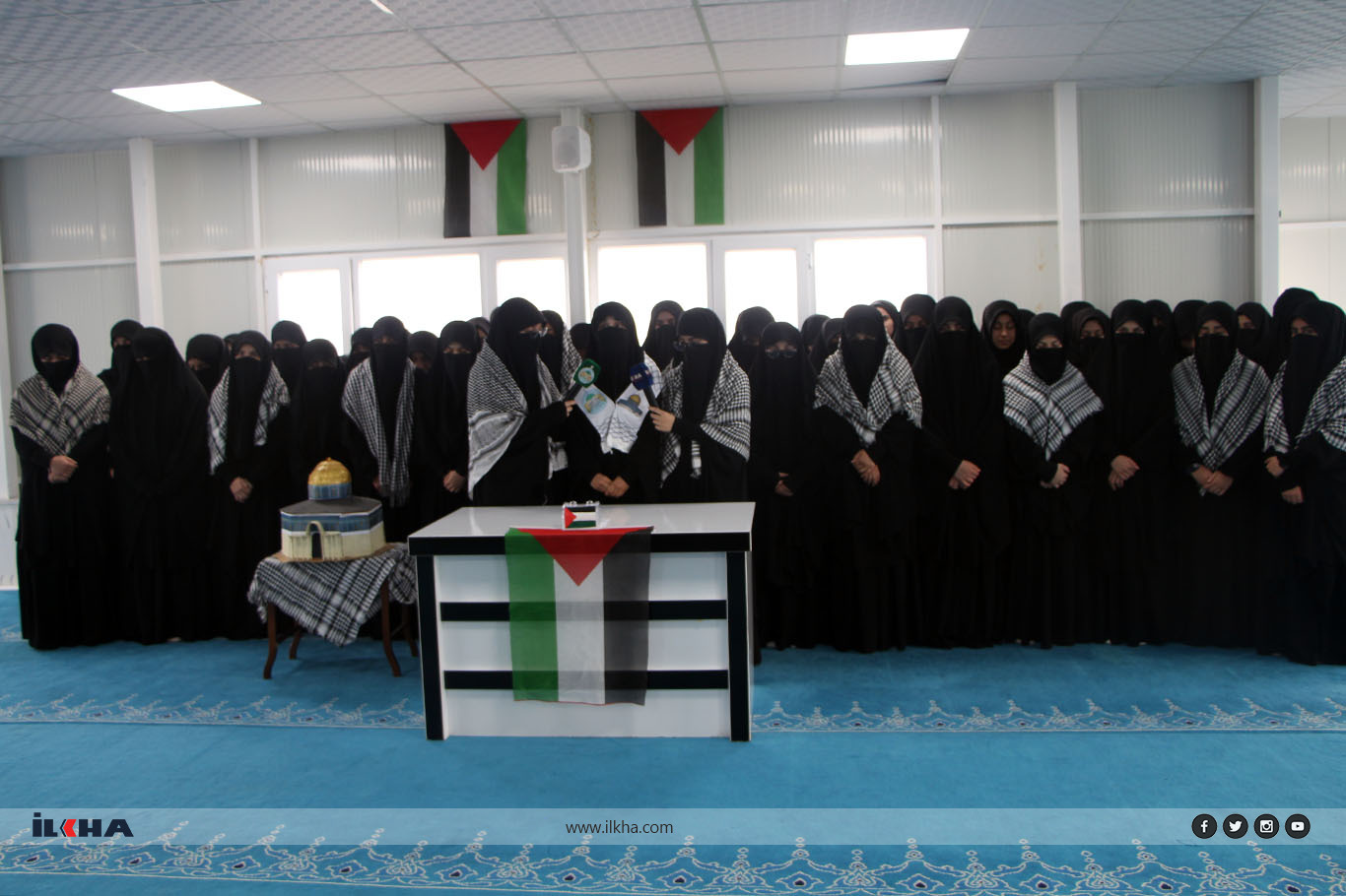 Madrasah students launch aid campaign for Gaza Madrasah students launch aid campaign for Gaza