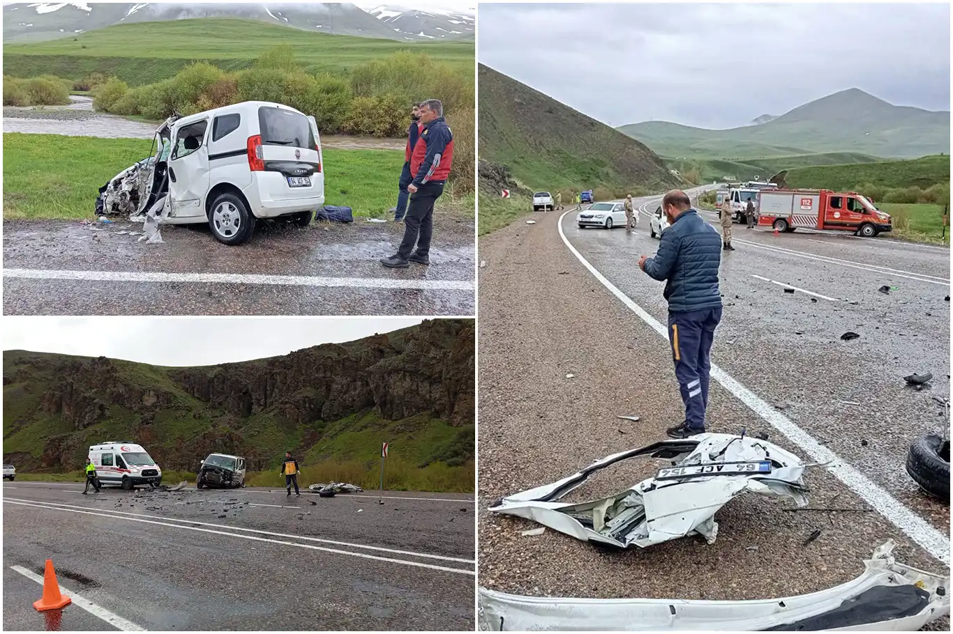 Ağrı'daki trafik kazasında vefat edenlerin sayısı 3'e yükseldi Ağrı'daki trafik kazasında vefat edenlerin sayısı 3'e yükseldi