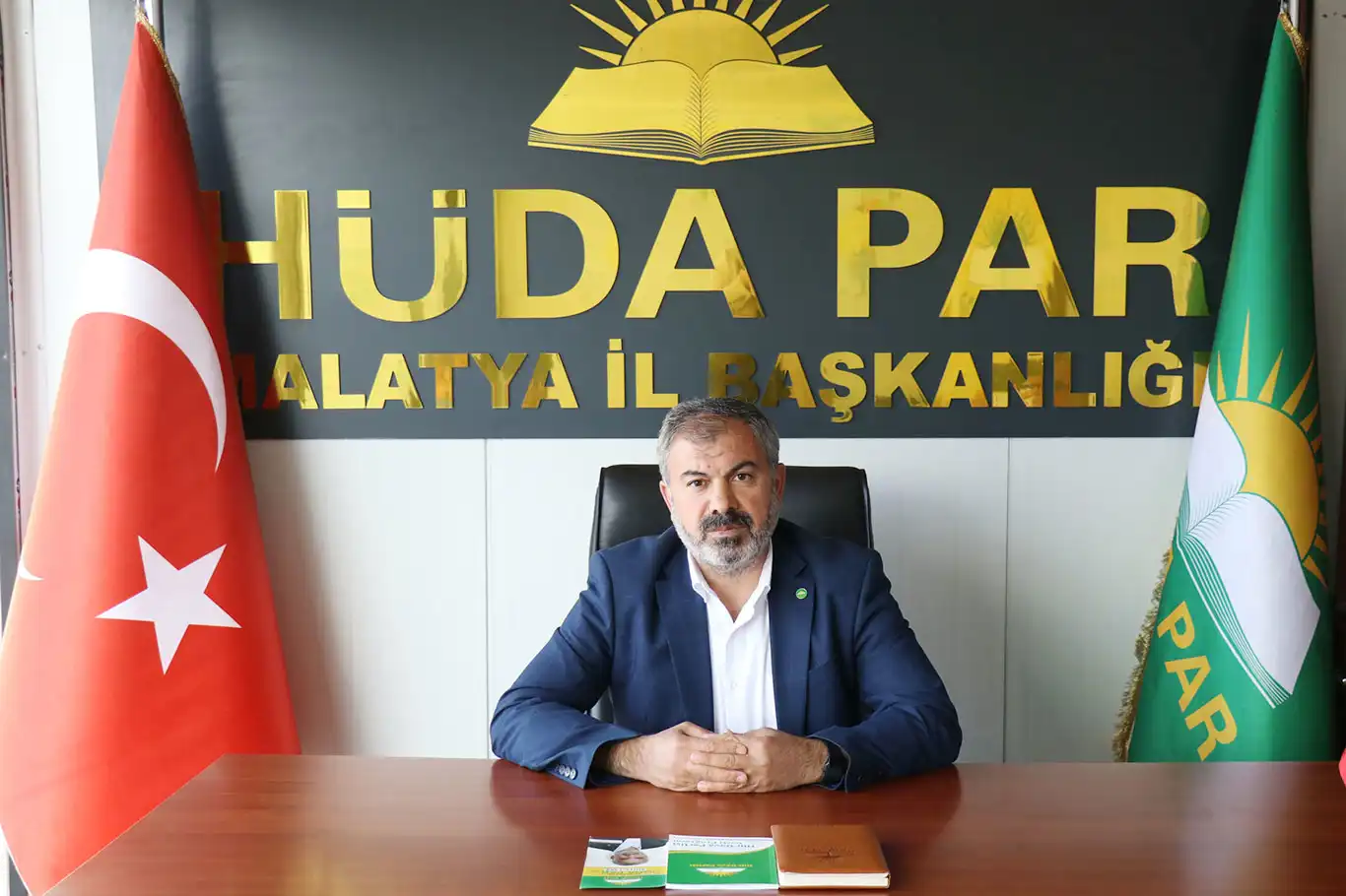 HÜDA PAR'ın yeni Malatya İl Başkanı Behcet Sevgili oldu HÜDA PAR'ın yeni Malatya İl Başkanı Behcet Sevgili oldu