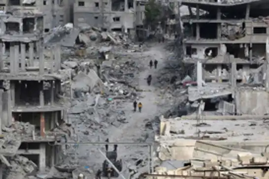 Siyonist işgalcilerin saldırılarının sürdüğü Refah hayalet kente döndü