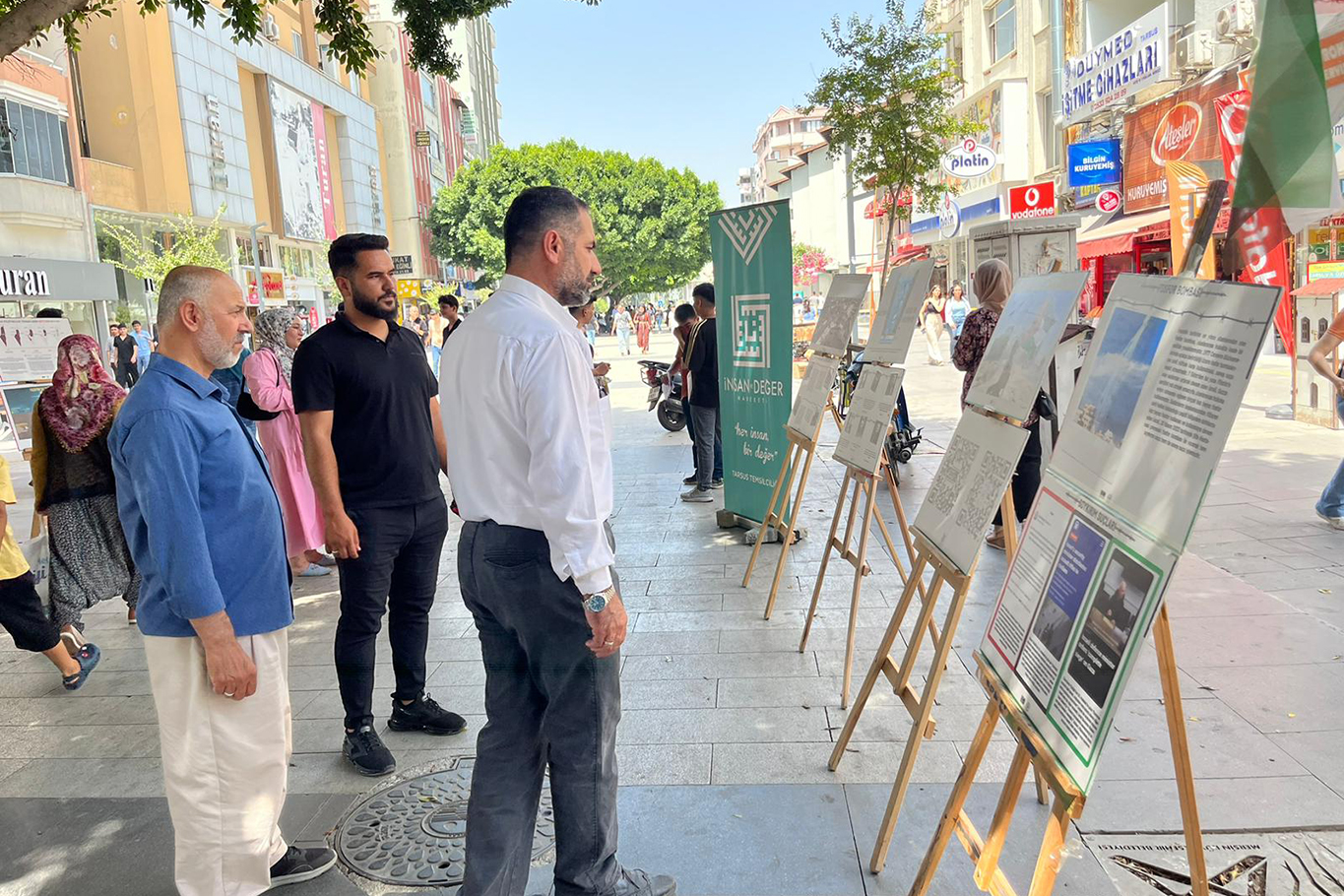 Tarsus'ta Mescidi Aksa, Filistin ve Gazze temalı resim sergisi Tarsus'ta Mescidi Aksa, Filistin ve Gazze temalı resim sergisi