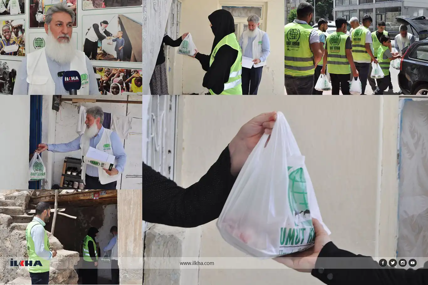 Hope Caravan distributes sacrificial meat to needy families in Batman Hope Caravan distributes sacrificial meat to needy families in Batman