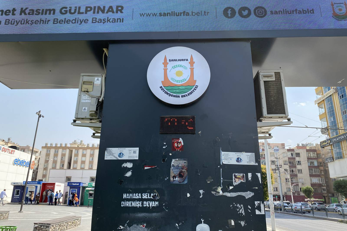 Şanlıurfalıların 50 dereceyi aşan sıcaklar için ağaçlandırma ve gölgelendirme çalışması talebi
