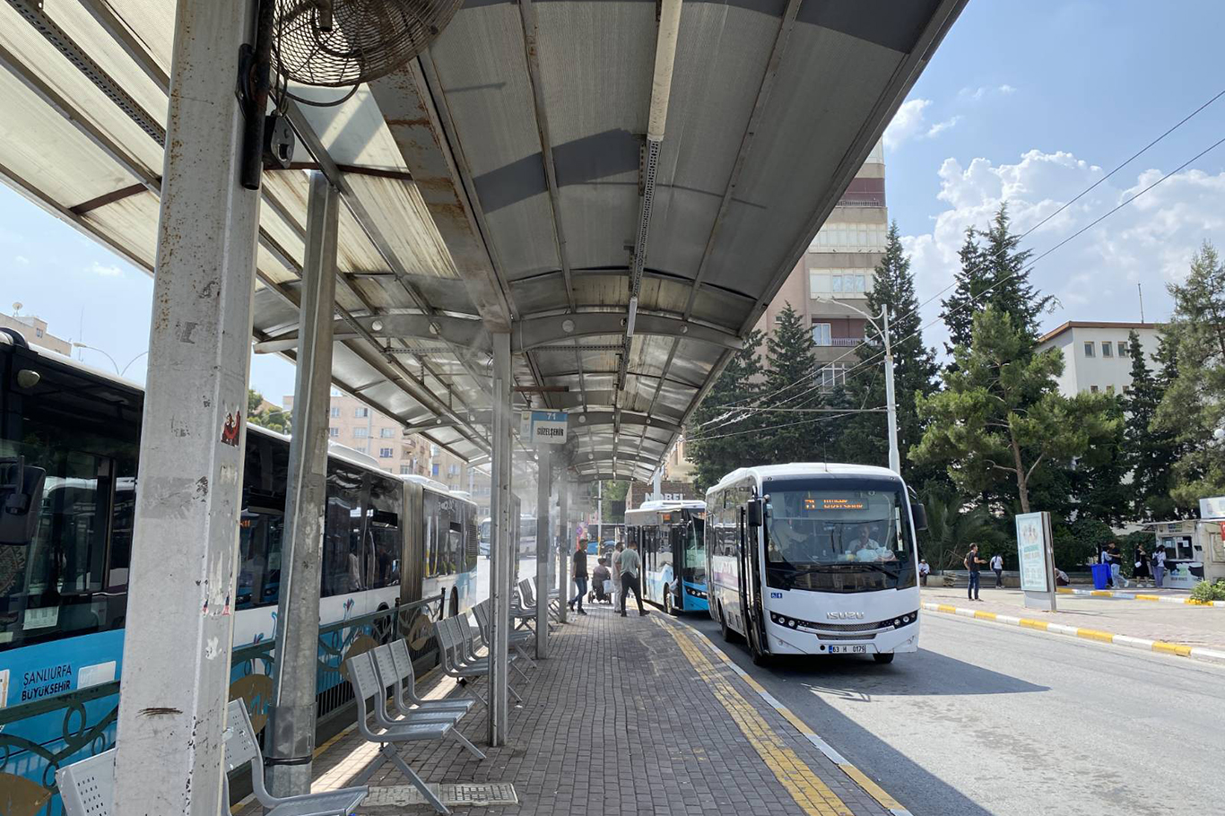 Şanlıurfalıların 50 dereceyi aşan sıcaklar için ağaçlandırma ve gölgelendirme çalışması talebi