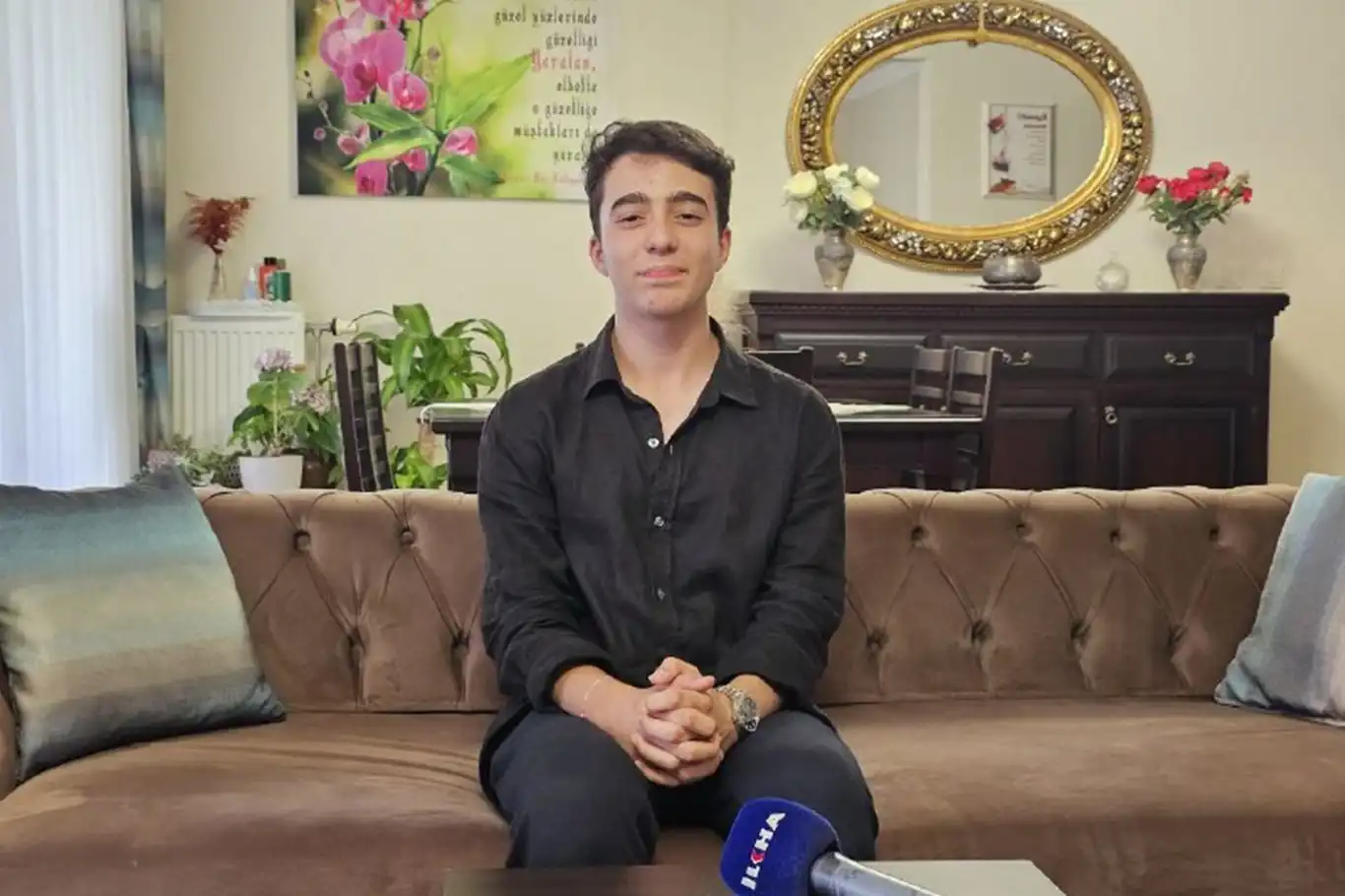 LGS'de Türkiye birincisi olan imam hatip öğrencisi başarısının sırrını İLKHA'ya anlattı LGS'de Türkiye birincisi olan imam hatip öğrencisi başarısının sırrını İLKHA'ya anlattı