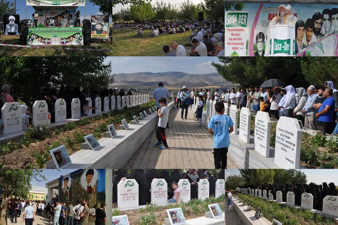 PKK'nin camide katlettiği 10 Kürt Müslüman için anma programı düzenlendi PKK'nin camide katlettiği 10 Kürt Müslüman için anma programı düzenlendi