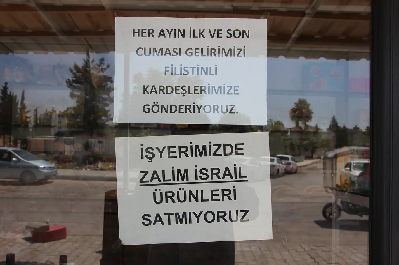 Adıyamanlı esnaftan Filistin için örnek davranış Adıyamanlı esnaftan Filistin için örnek davranış