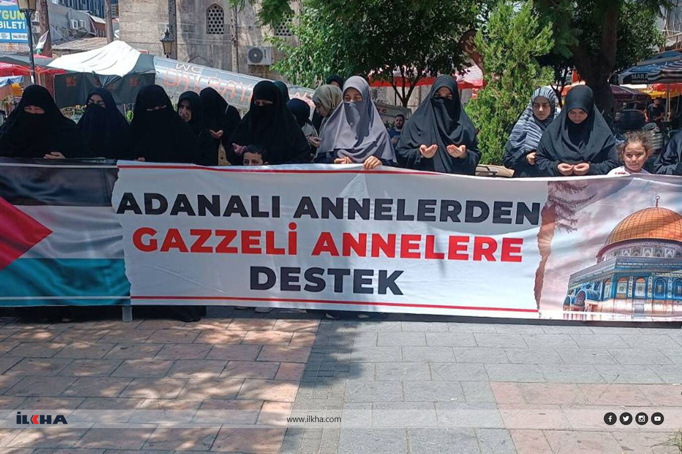 Thousands gather in Adana to condemn Gaza genocide Thousands gather in Adana to condemn Gaza genocide