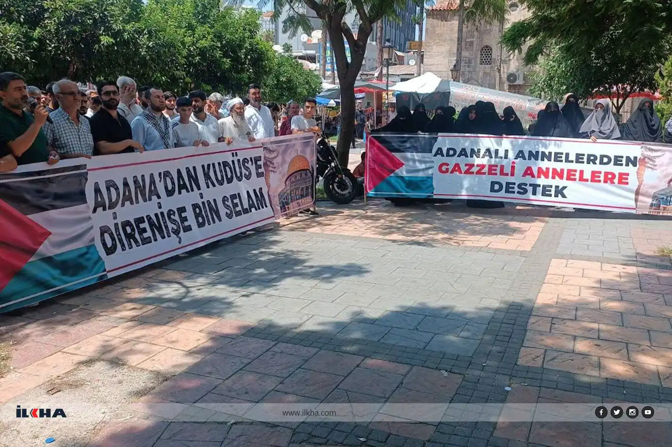 Thousands gather in Adana to condemn Gaza genocide