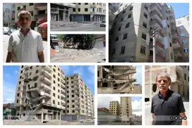 Muxtarên meheleyan: Divê bi lez û bez avahîyên giran xesar bêne hilweşîn