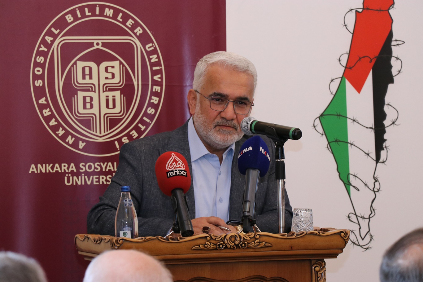 HÜDA PAR Genel Başkanı Yapıcıoğlu: 7 Ekim'den beri kalbimiz Gazze'de atıyor