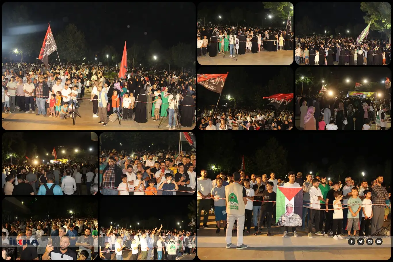 Imam Hussein's martyrdom commemorated in Diyarbakır with focus on Gaza genocide Imam Hussein's martyrdom commemorated in Diyarbakır with focus on Gaza genocide