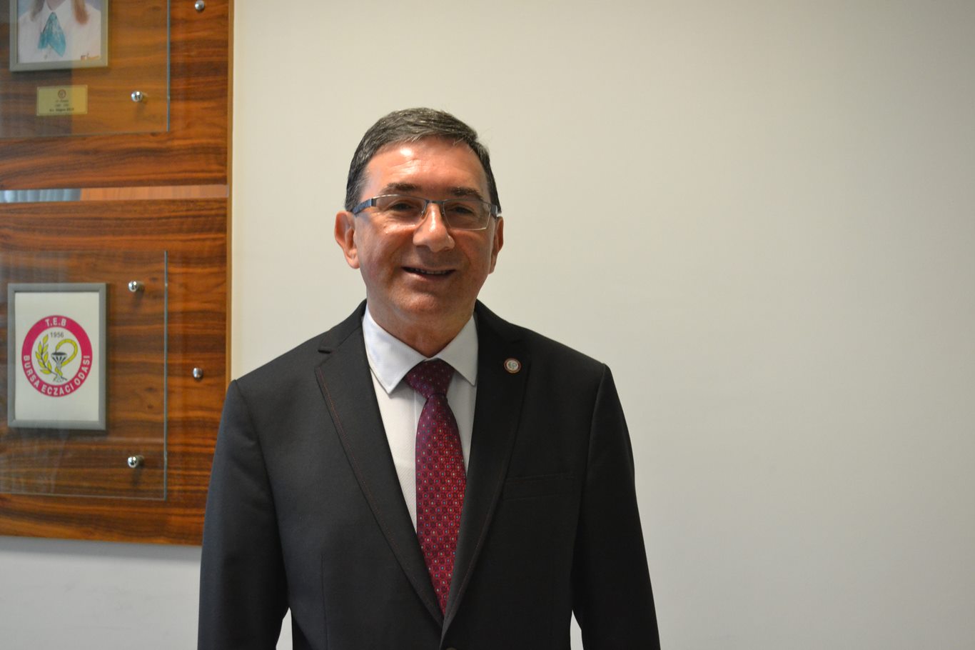 Bursa Eczacı Odası Başkanı Adnan Erakın