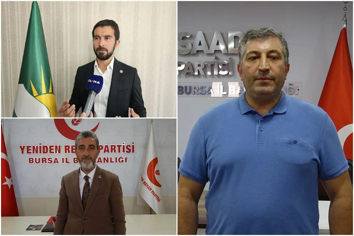 Siyasi parti temsilcileri: HÜDA PAR'ın kanun teklifi meclis tatile girmeden görüşülüp yasalaşması gerekir Siyasi parti temsilcileri: HÜDA PAR'ın kanun teklifi meclis tatile girmeden görüşülüp yasalaşması gerekir