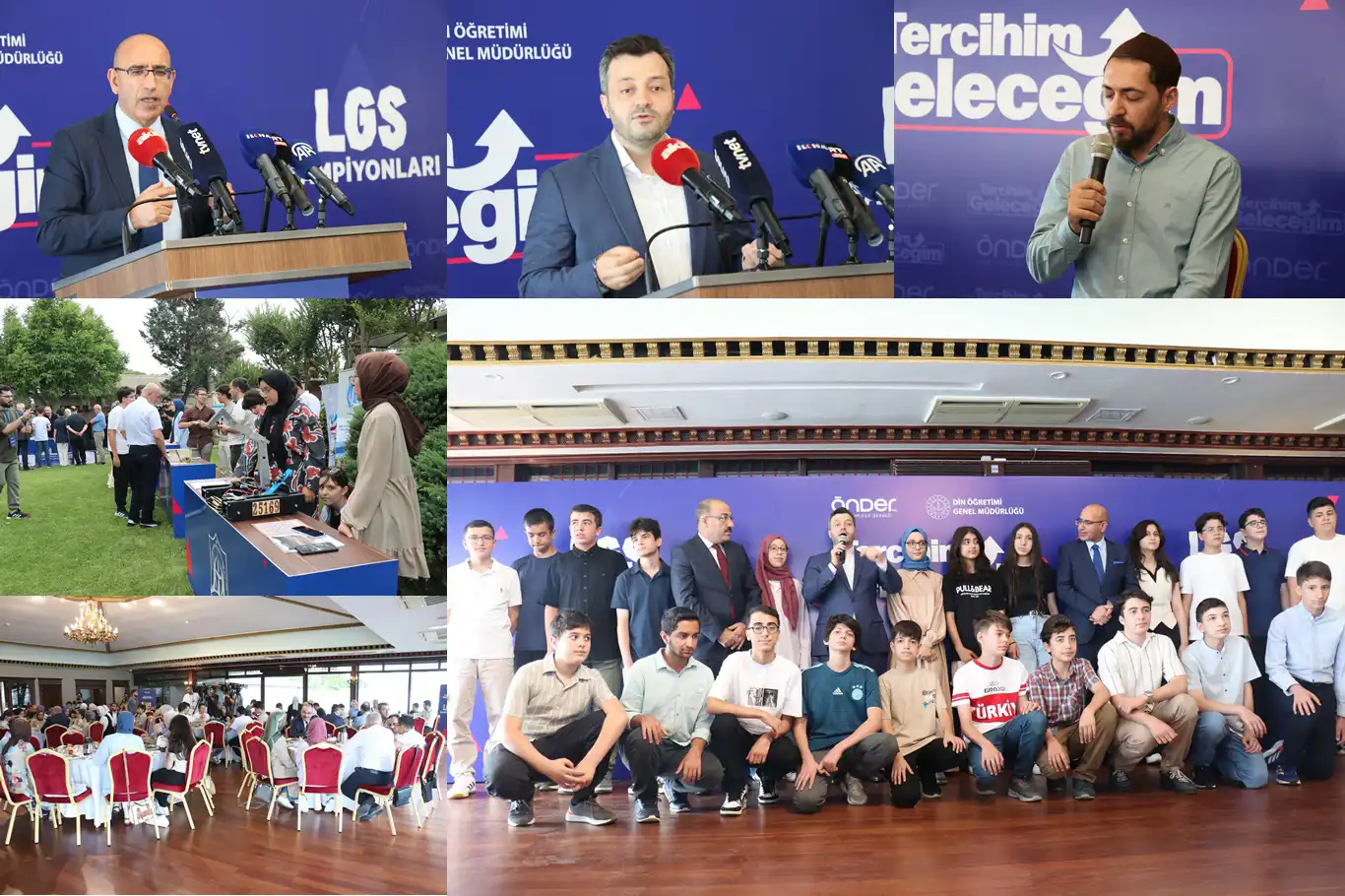 LGS'de Türkiye birincisi olan imam hatipliler İstanbul'da buluştu LGS'de Türkiye birincisi olan imam hatipliler İstanbul'da buluştu