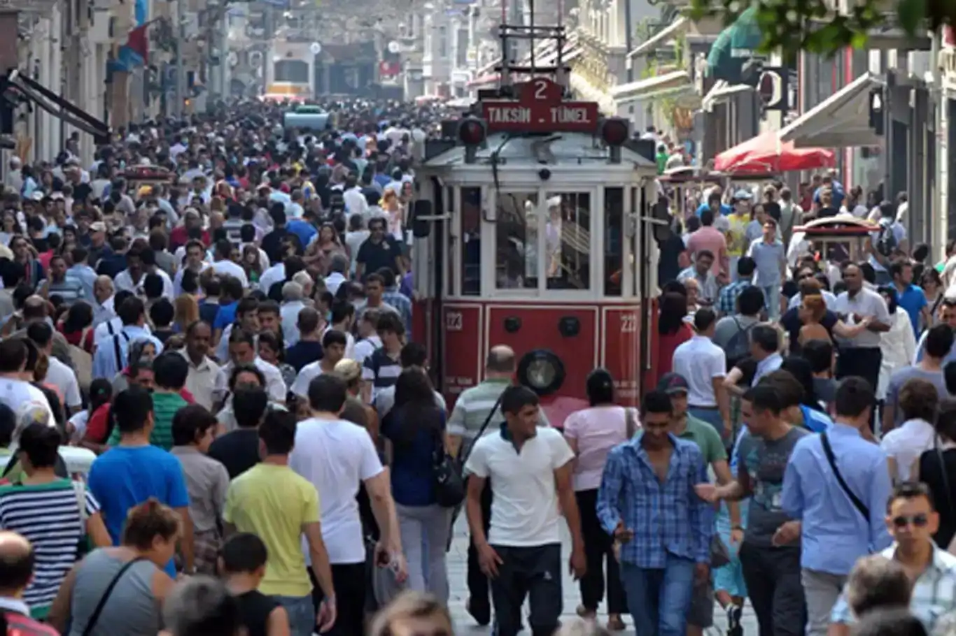 Türkiye nüfus büyüklüğüne göre 194 ülke arasında 18'inci sırada Türkiye nüfus büyüklüğüne göre 194 ülke arasında 18'inci sırada