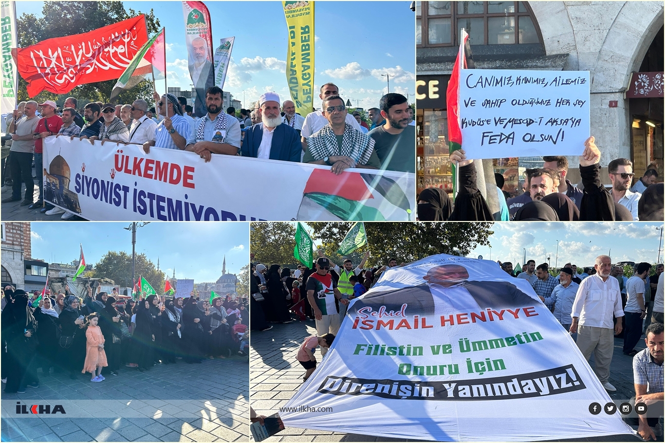 Protest in Istanbul blasts Israeli genocide in Gaza, calls for Islamic military alliances Protest in Istanbul blasts Israeli genocide in Gaza, calls for Islamic military alliances