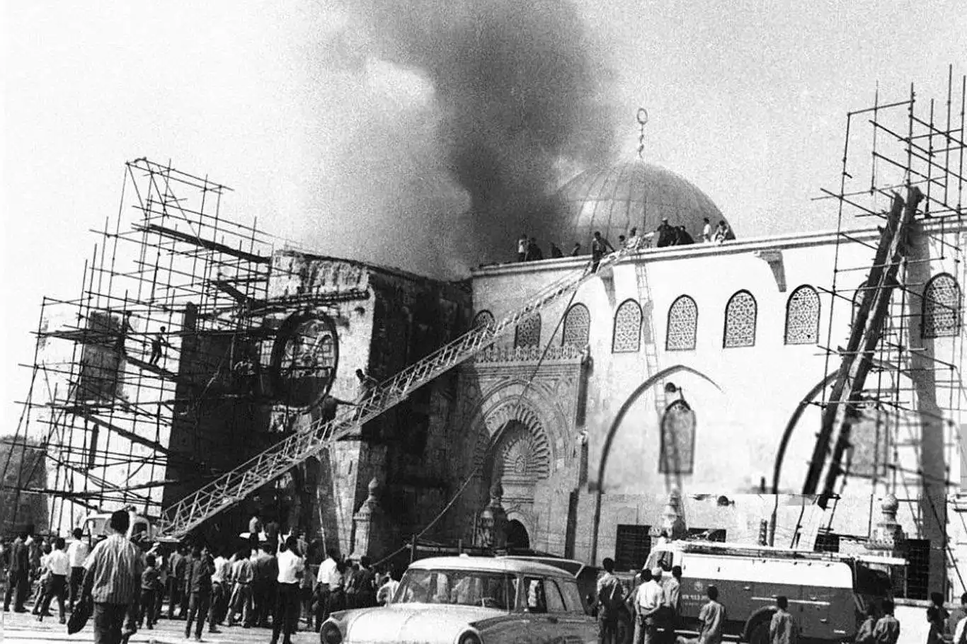 55 years later: Al-Aqsa Mosque still under threat on arson attack anniversary 55 years later: Al-Aqsa Mosque still under threat on arson attack anniversary