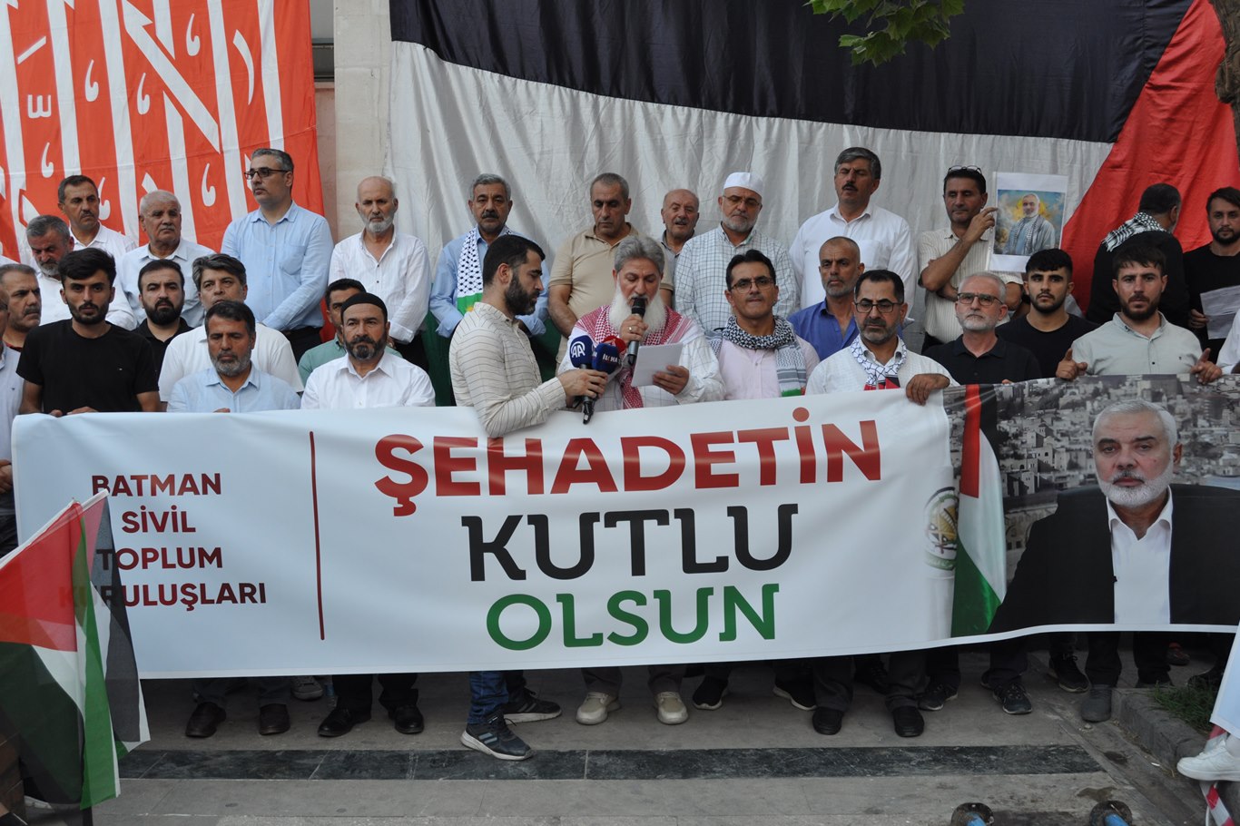 Batman'da Gazze açıklaması mitinge dönüştü: Meydanlar doldu, taştı