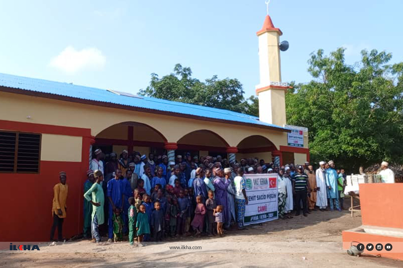 Mosque opened in Benin in memory of martyred HÜDA PAR official Mosque opened in Benin in memory of martyred HÜDA PAR official