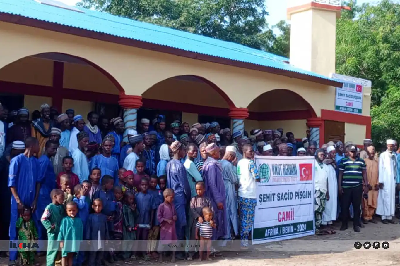 Mosque opened in Benin in memory of martyred HÜDA PAR official Mosque opened in Benin in memory of martyred HÜDA PAR official