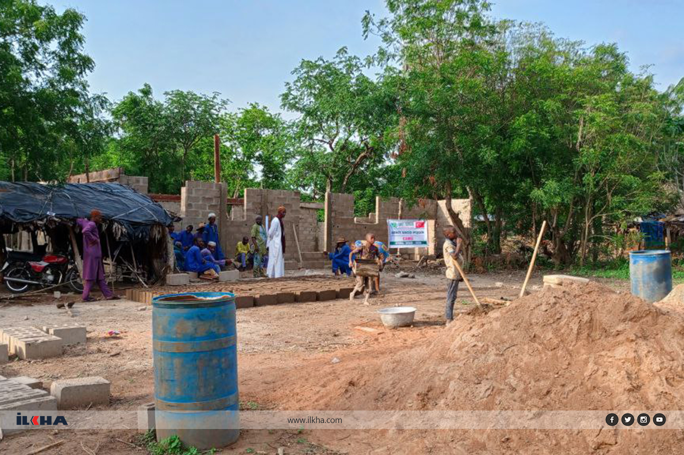 Mosque opened in Benin in memory of martyred HÜDA PAR official