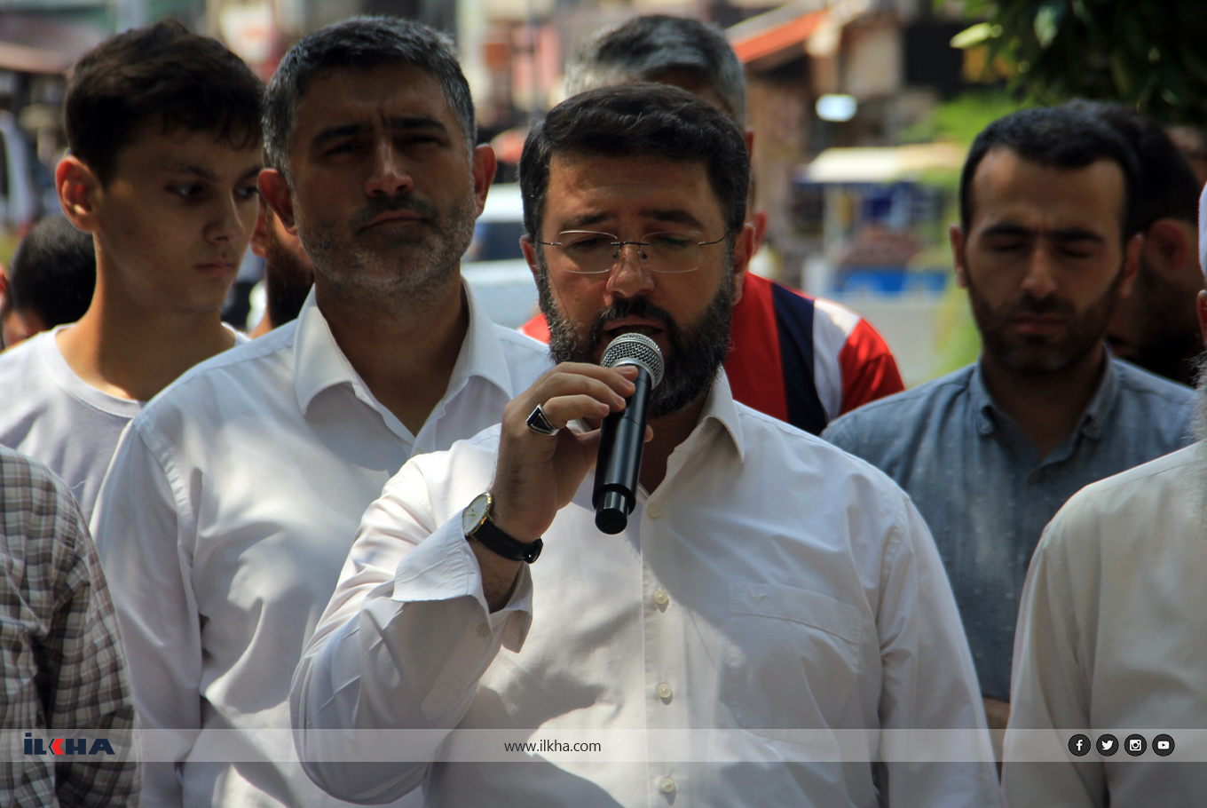 Thousands gather in Adana to protest Israeli genocide in Gaza Thousands gather in Adana to protest Israeli genocide in Gaza