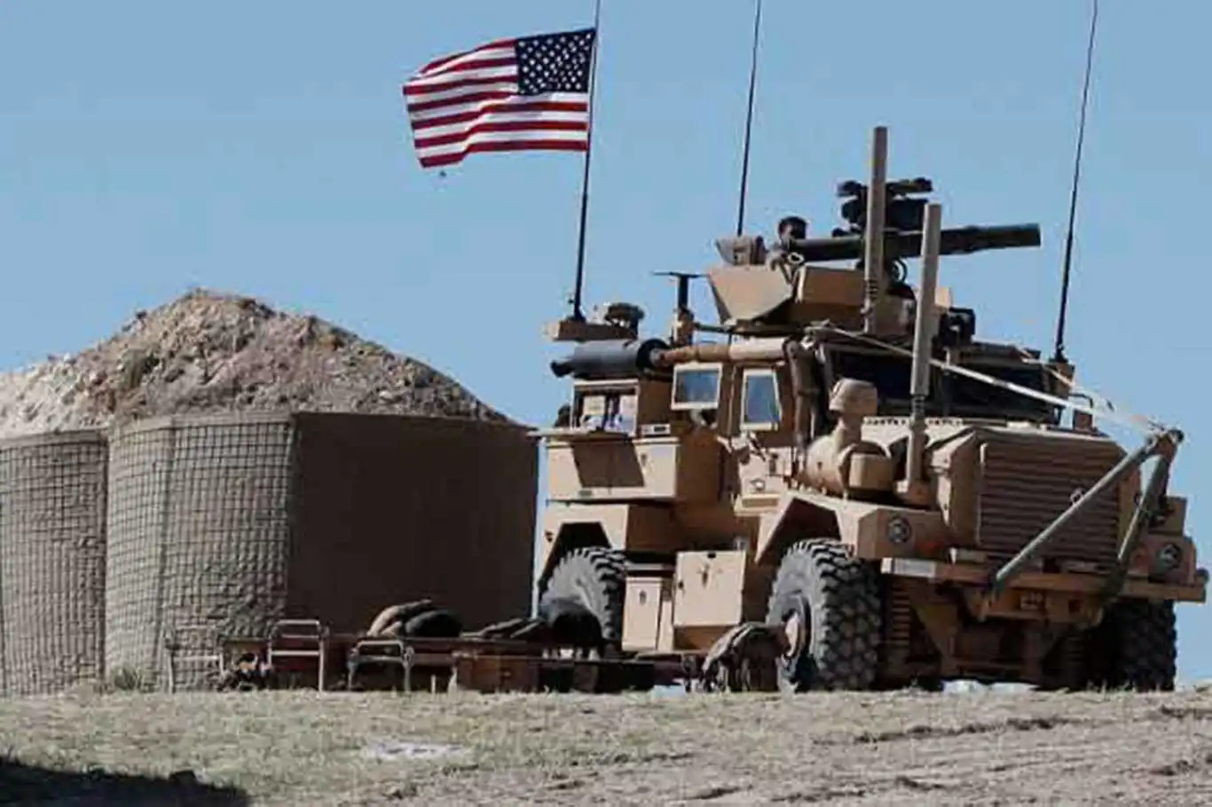 Explosion reported near US Al-Shaddadi base in Syria’s Hasakah province Explosion reported near US Al-Shaddadi base in Syria’s Hasakah province