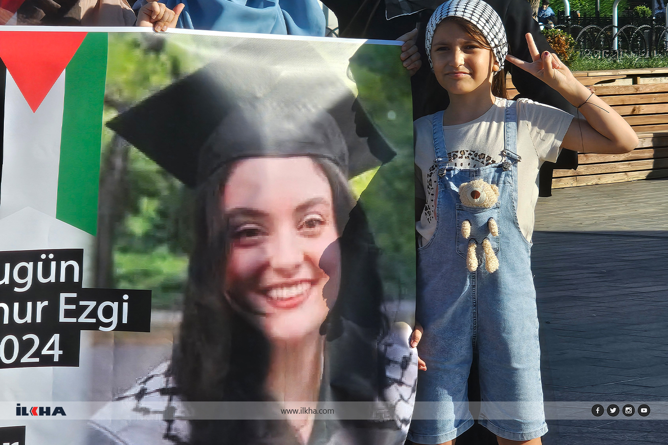 Women activists in Istanbul protest Israeli killing of Ayşenur Ezgi Eygi in West Bank