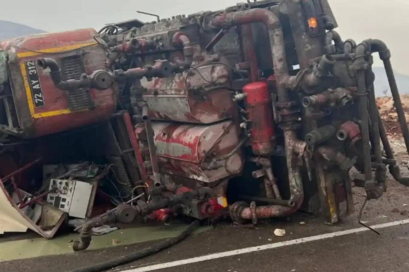 Şırnak'ta trafik kazası: 1 ölü, 1 yaralı Şırnak'ta trafik kazası: 1 ölü, 1 yaralı