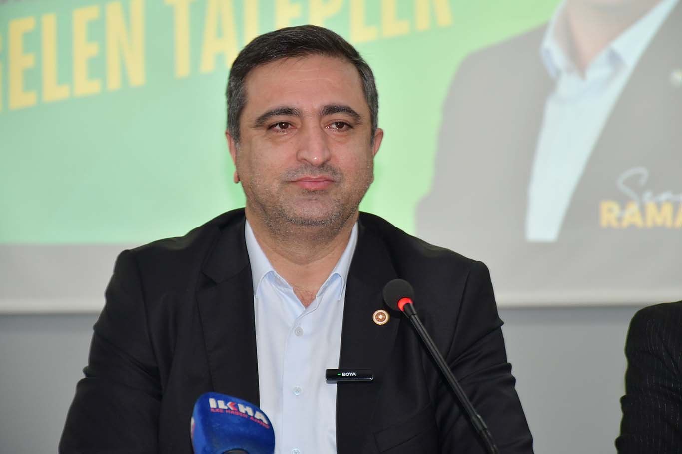 HÜDA PAR Batman Milletvekili Serkan Ramanlı, gazetecilerle bir araya geldi
