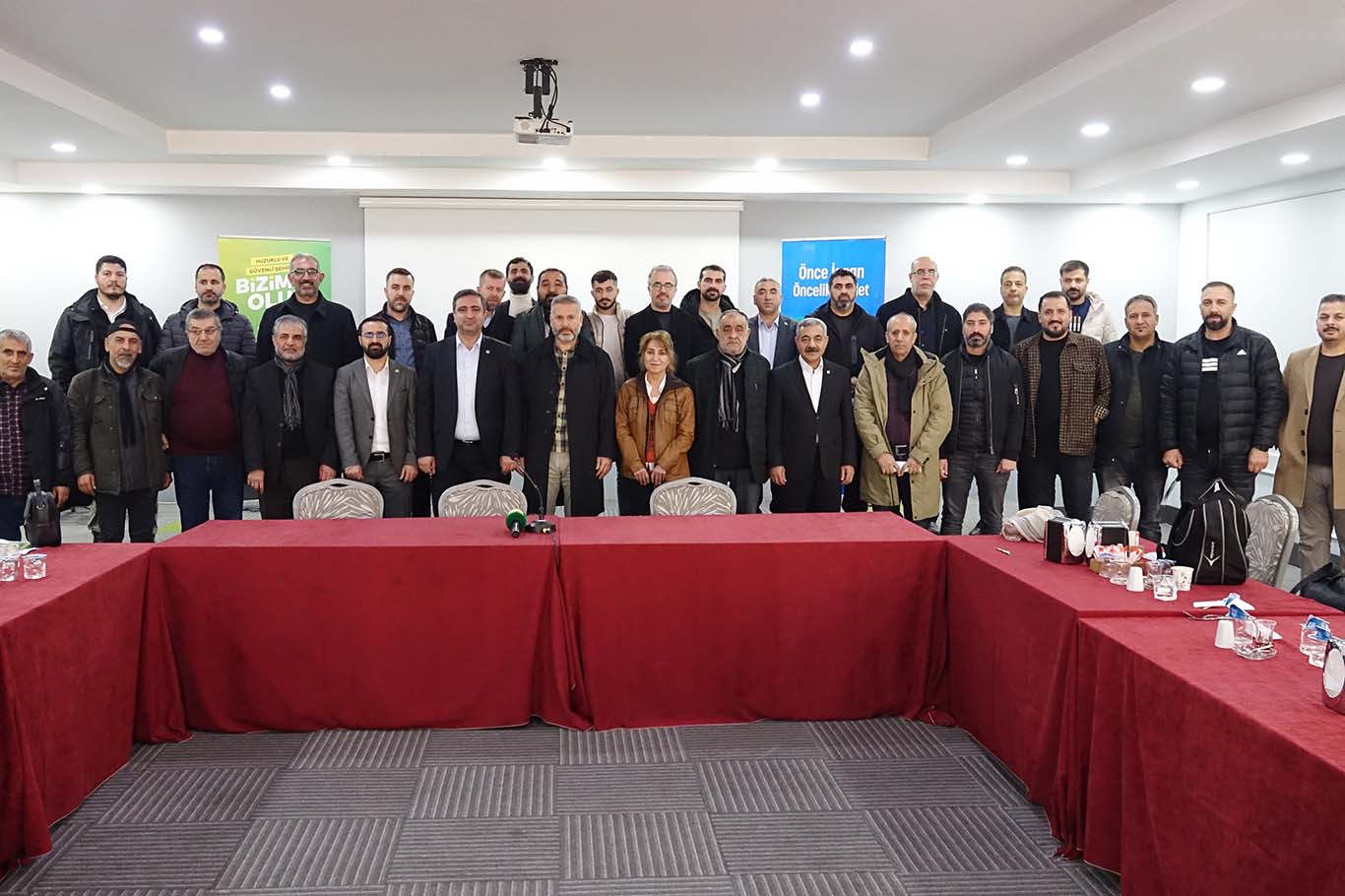 HÜDA PAR Batman Milletvekili Serkan Ramanlı, gazetecilerle bir araya geldi