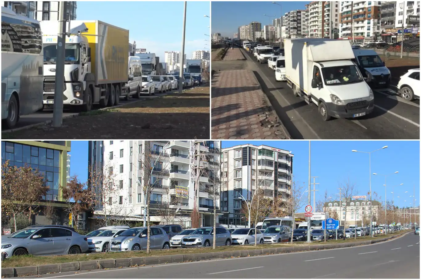 Tepeşehir Kavşağı'nda trafik çilesi günden güne artıyor Tepeşehir Kavşağı'nda trafik çilesi günden güne artıyor