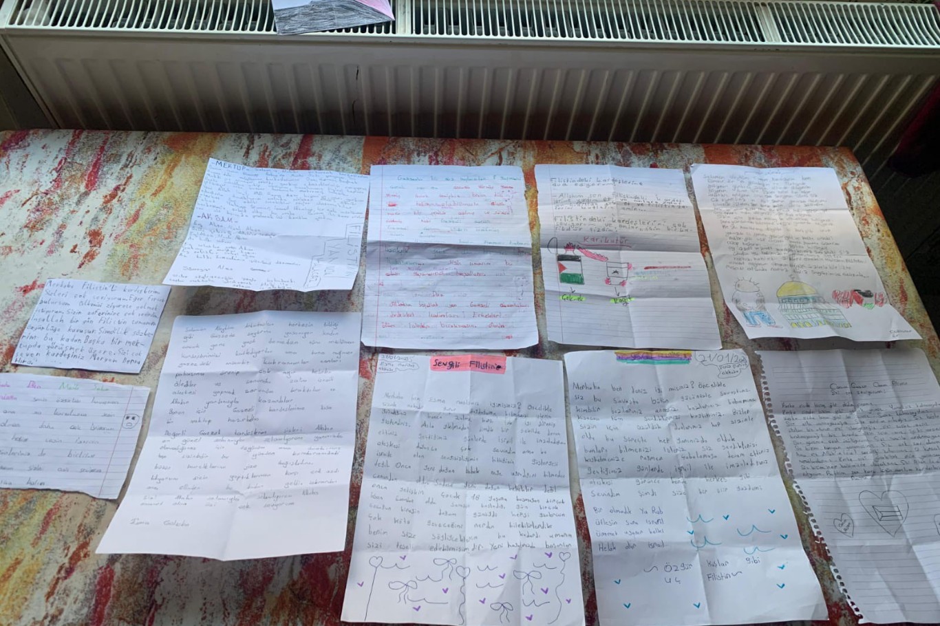 Mardinli çocuklardan Filistin’e anlamlı destek