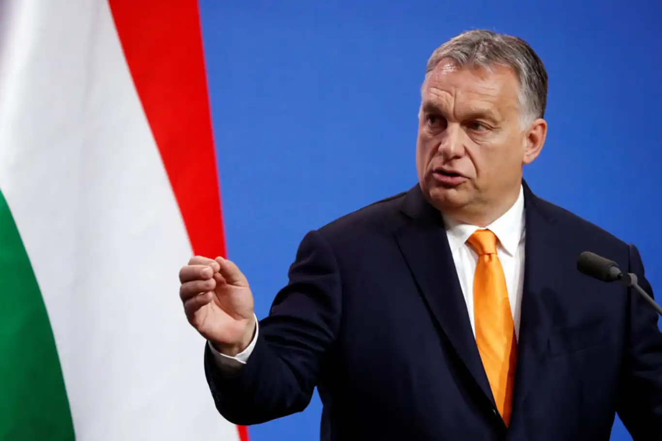 Orban threatens to block EU sanctions on Russia over pipeline dispute Orban threatens to block EU sanctions on Russia over pipeline dispute