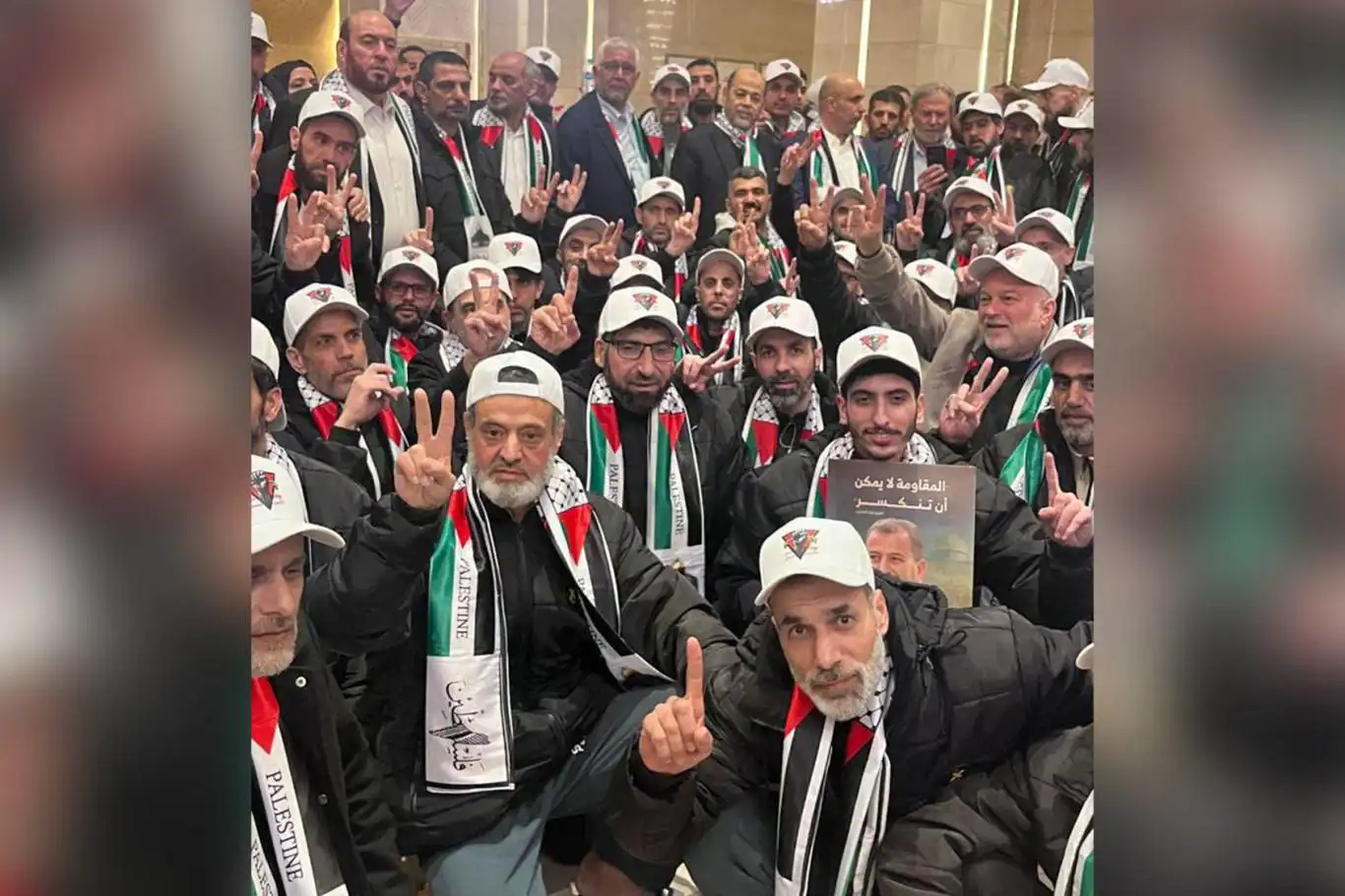 70 Palestinian detainees arrive in Cairo after release 70 Palestinian detainees arrive in Cairo after release