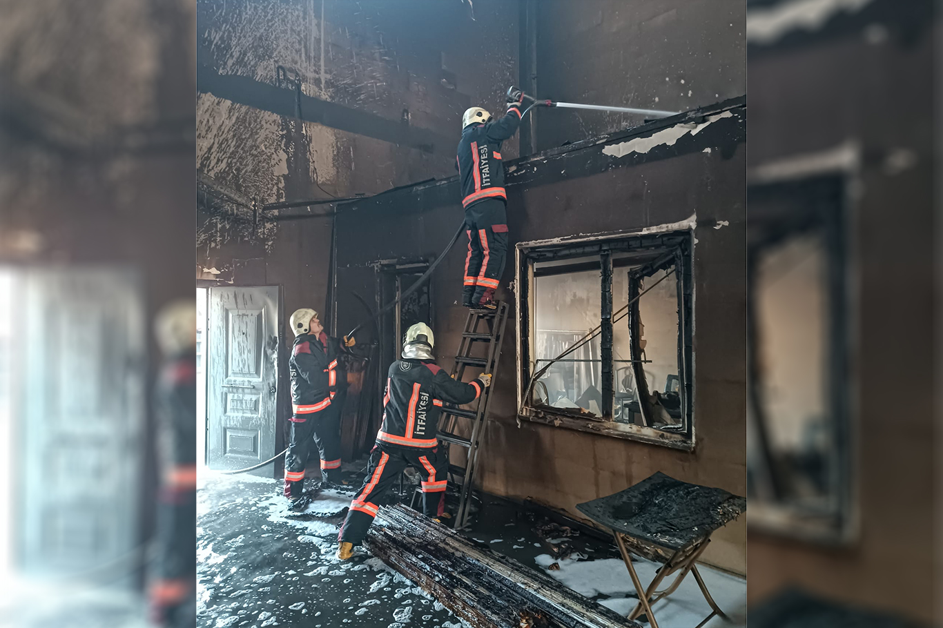 Malatya'da kağıt fabrikasında yangın
