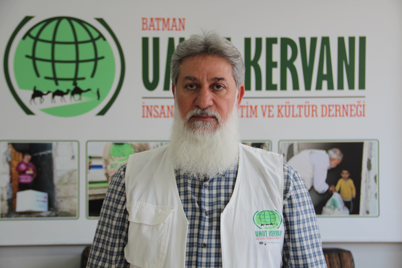 Umut Kervanı Batman Derneği Başkanı Nurettin Teymur