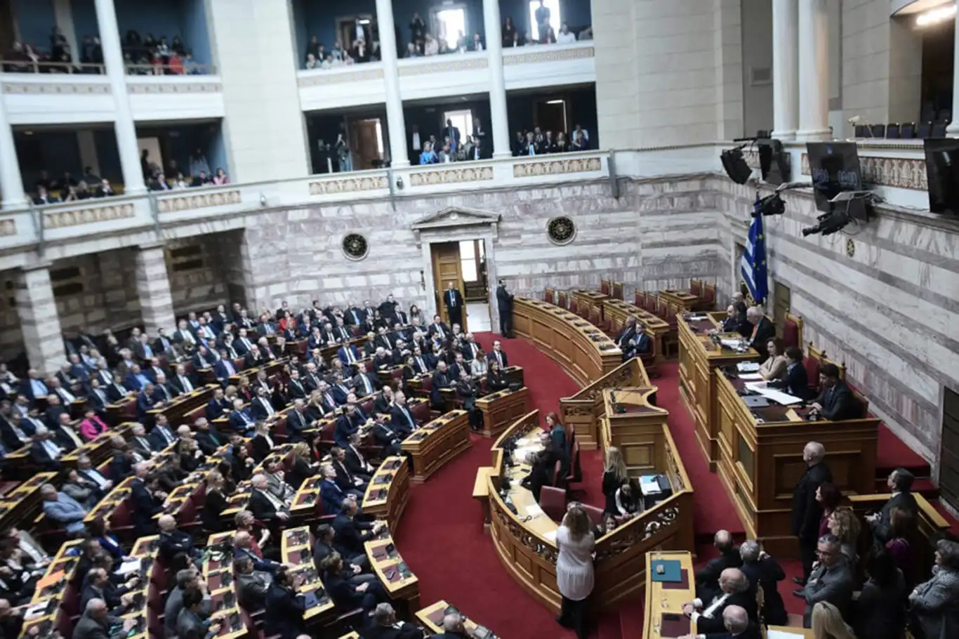 Greek presidential vote heads to third round after deadlock in parliament Greek presidential vote heads to third round after deadlock in parliament