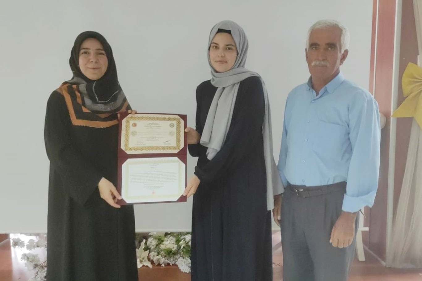 Batman'da hafızlar belgelerini aldı