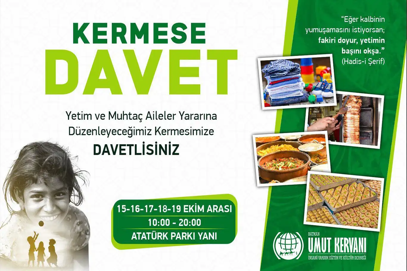 Geliri ihtiyaç sahiplerine gidecek kermes kapılarını açıyor Geliri ihtiyaç sahiplerine gidecek kermes kapılarını açıyor