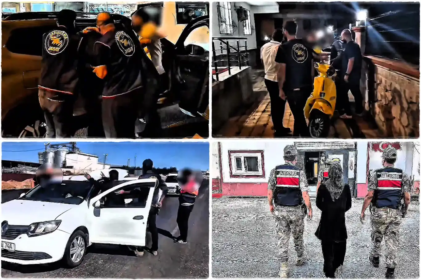 Batman'da kesinleşmiş hapis cezası bulunan 3 kişi yakalandı
