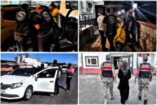 Batman'da kesinleşmiş hapis cezası bulunan 3 kişi yakalandı